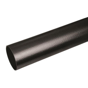 Aquaflow 68mm Cast Iron Effect Round Downpipe 4m
