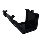 black Aquaflow 130mm Klassic Ogee Union Bracket