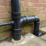 Aquaflow 110mm 92.5° Triple Socket Branch Fitted