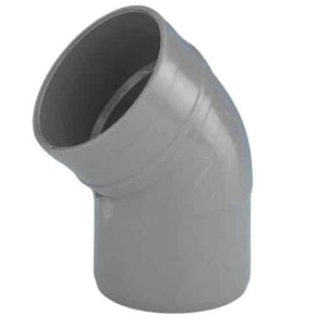 Aquaflow 110mm Pipe Single Socket Bend 135°