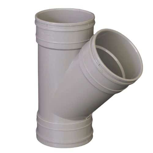 Aquaflow 110mm Triple Socket Branch 135°