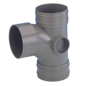 Aquaflow 110mm Triple Socket Branch 92.5°