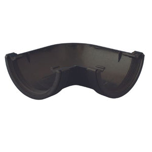 Aquaflow 112mm Half Round Cast Iron Effect Gutter Angle 90°