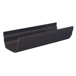 Aquaflow 114mm Krown Ogee Cast Iron Effect Gutter 2m , 4m
