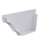 Aquaflow 130mm Left Hand Internal Ogee Stop End White