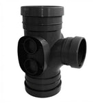 Aquaflow 160mm-110mm Double Socket Reducer Tee 92.5°
