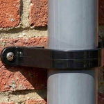 Aquaflow 160mm Push Fit Soil Pipe Clip Fitted on Pipe