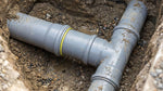 Aquaflow 160mm Single Socket Pipe 3m fitted on system