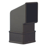 Aquaflow 65mm Square Cast Iron Effect Downpipe Shoe