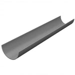 Aquaflow Half Round Plastic Gutter Grey