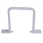 Aquaflow Square Downpipe Clips Flush White
