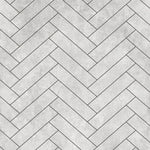 Matt Grey Chevron Wall Panel 250mm x 2.6m x 8mm (Pack of 4)
