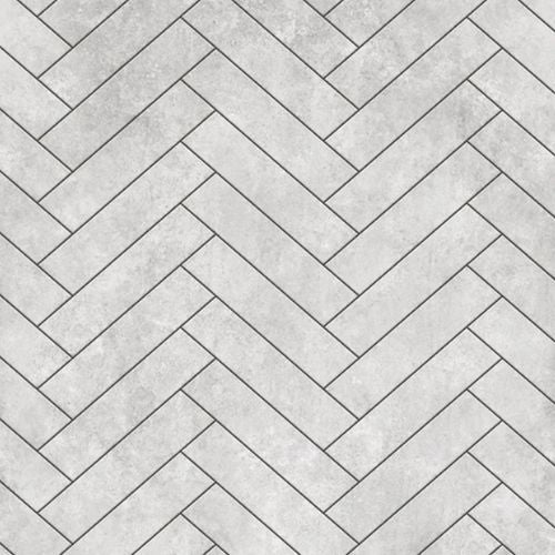 Matt Grey Chevron Wall Panel 250mm x 2.6m x 8mm (Pack of 4) - installed