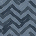 Matt Navy Multi Chevron Wall Panel 1000mm x 2.4m x 10mm