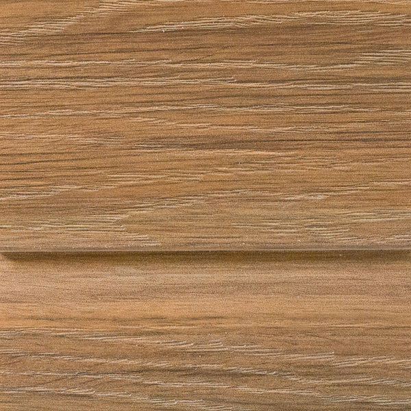 Duraklad Woodland Timber Oak Grain cladding board 333mm x 5m - installed