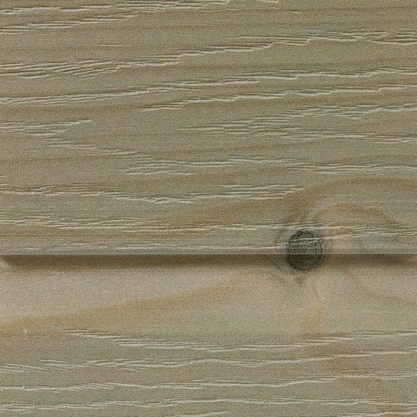Duraklad Woodland Timber Pine Heritage Green cladding board 333mm x 5m - installed
