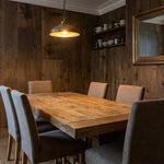 Distressed Dark Oak Wood Wall Panel 250mm x 2.6m x 8mm (Pack of 4)