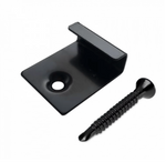 Composite Decking Stainless Steel Starter Clip & Screw Black (pack of 100)