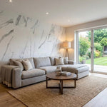 Feventa Light Grey Matt Wall Panel 400mm x 2.6m x 8mm (Pack of 4)
