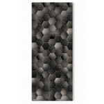 Hexagon Dream Anthracite Grey Wall Panel 1000mm x 2.4m x 10mm