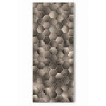 Hexagon Dream Bronze Modern Wall Panel | 1000mm x 2.4m x 10mm