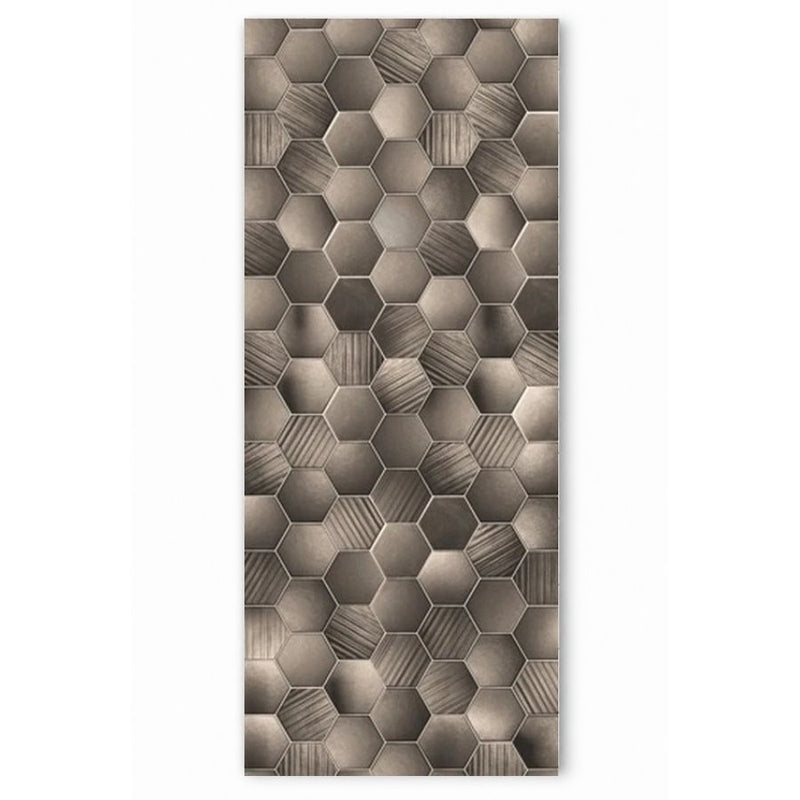 Hexagon Dream Bronze Modern Wall Panel | 1000mm x 2.4m x 10mm