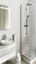 Full Tile Wave Matt Wall Panel | 1000mm x 2.4m x 10mm
