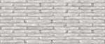 Grey Brick Wall Panel 250mm x 2.6m x 8mm (Pack of 4)