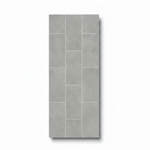 Klassic Tile Grey Matt Wall Panel | 250mm x 2.6m x 8mm (Pack of 4)