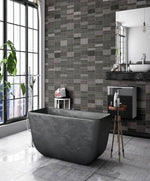Nassau Brown Brick Wall Panel 250mm x 2.6m x 8mm (Pack of 4)