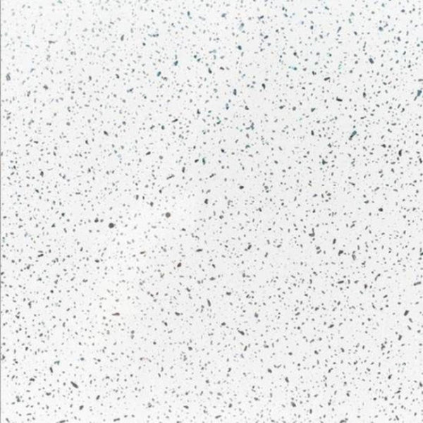 White Sparkle Wall Panel | 250mm x 2.6m x 8mm (Pack of 4) - installed