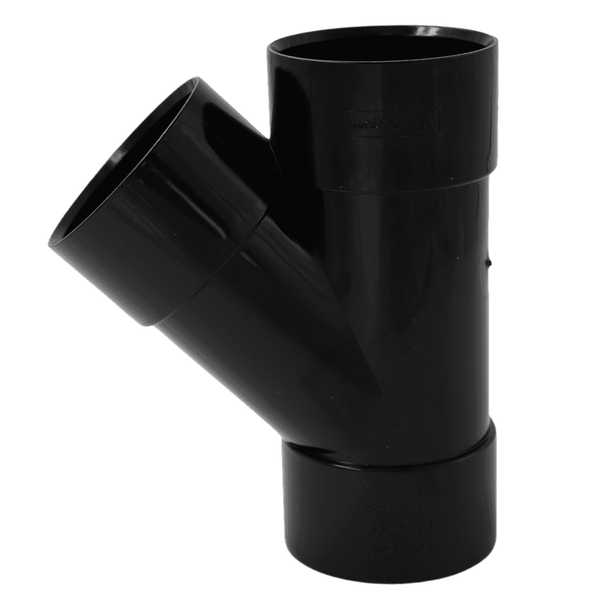 Aquaflow 32mm Y Branch 135° - installed