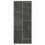 Klassic Tile Graphite Matt Wall Panel 250mm x 2.6m x 8mm (Pack of 4)