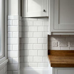 London Tile White Wall Panel 1000mm x 2.4m x 10mm