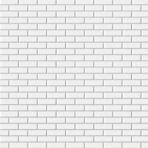 London Tile White Wall Panel 1000mm x 2.4m x 10mm - installed