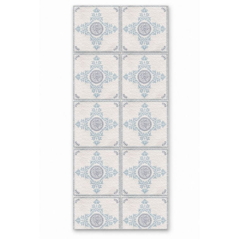 Modern Blue Tile Wall Panel 400mm x 2.6m x 8mm (Pack of 4)