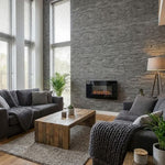 Natural Stone Anthracite Wall Panel | 1000mm x 2.4m x 10mm