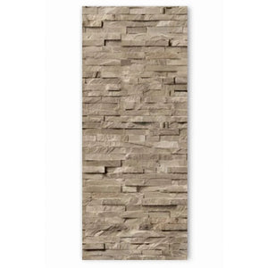 Natural Stone Beige Wall Panel 250mm x 2.6m x 8mm (Pack of 4)