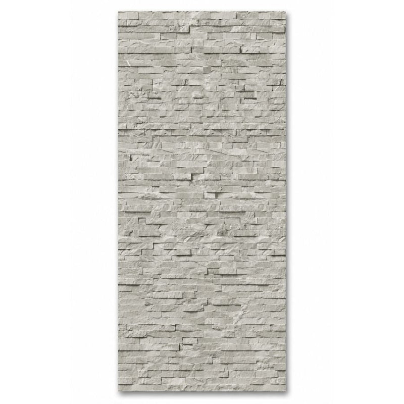 Natural Stone Light Grey Wall Panel 1000mm x 2.4m x 10mm