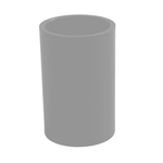 Aquaflow 22mm Plastic Overflow Straight Connector
