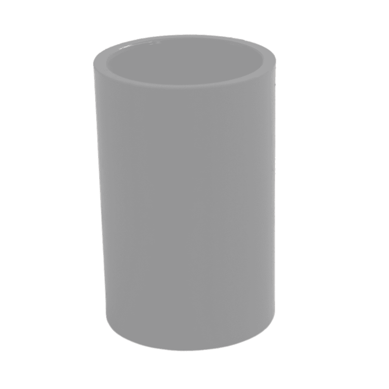 Aquaflow 22mm Plastic Overflow Straight Connector
