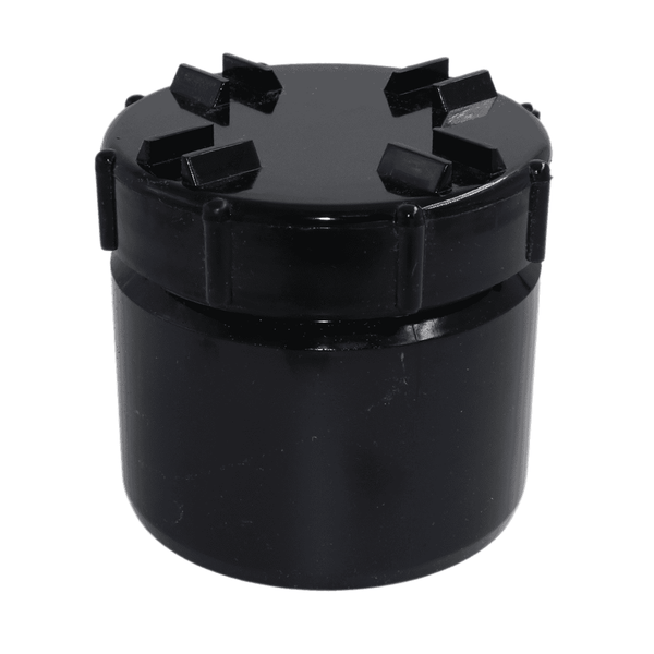 Aquaflow 160mm Push Fit Soil Pipe Access Plug - installed