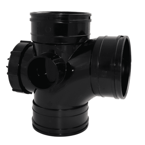 Aquaflow 110mm Access Branch 92.5° - installed