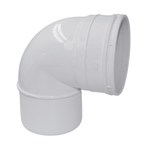 Aquaflow 110mm Single Socket Tight Bend 90°