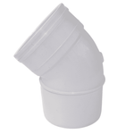 Aquaflow 110mm Pipe Single Socket Bend 135°
