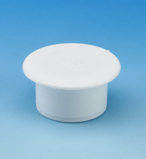 Aquaflow Push Fit Socket Plug 40mm - Grey (SP1.5G) - installed