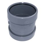 Aquaflow 110mm Push Fit Soil Pipe Double Socket Coupler