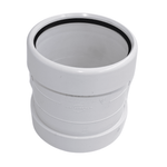 Aquaflow 110mm Push Fit Soil Pipe Single Socket Coupler
