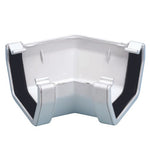 Square 120° Gutter Angle White