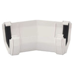 Square 150° Gutter Angle White